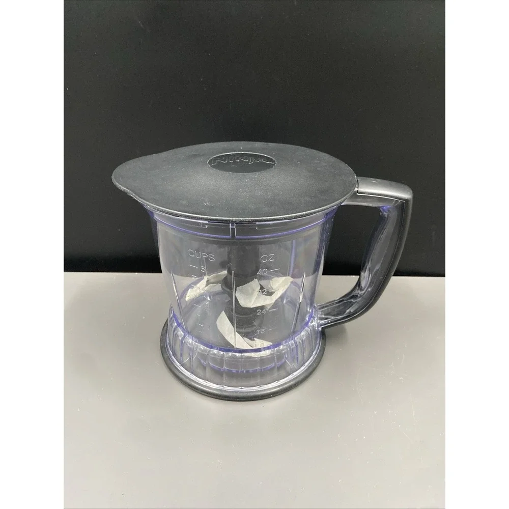 Ninja Master Prep Blender Food Processor QB1004 Pitcher 40oz/5 cups Lid & Blade